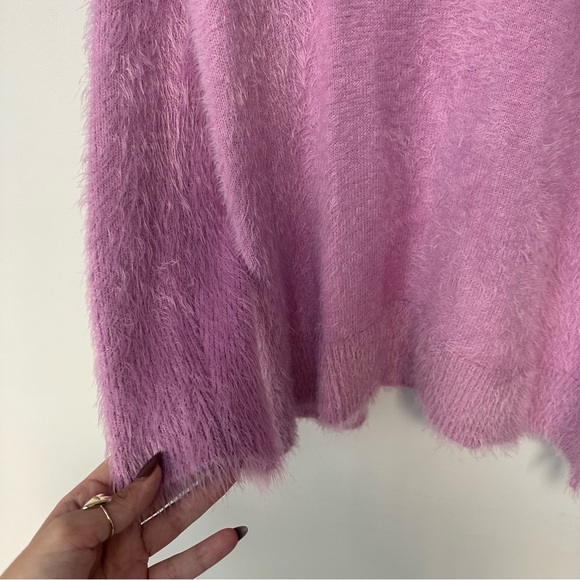 Show Me Your Mumu Oversized Pink Knit Forever Sweater S - Picture 4 of 6